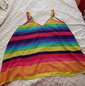 Trendy Beach Cover Tank Top 🌺🦋🌼